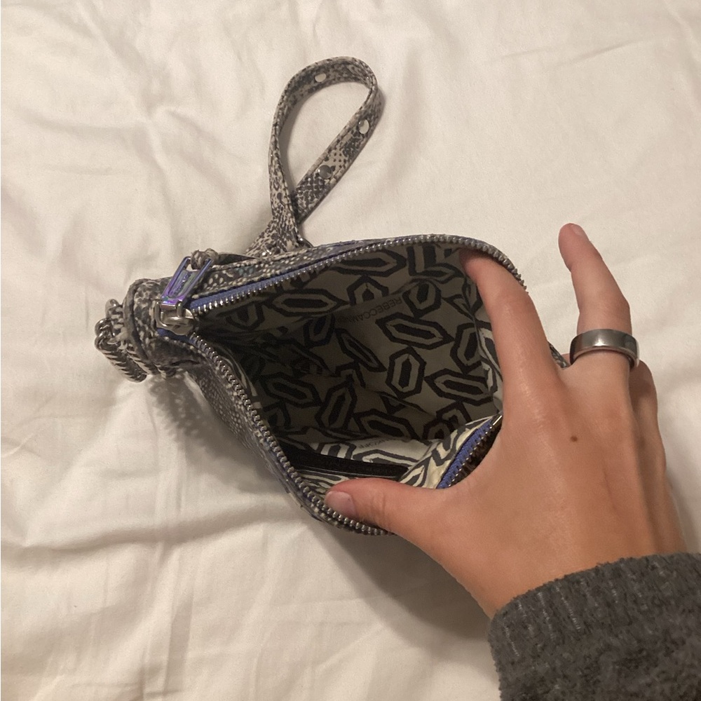 Rebecca Minkoff Blue Python Crossbody - image 2